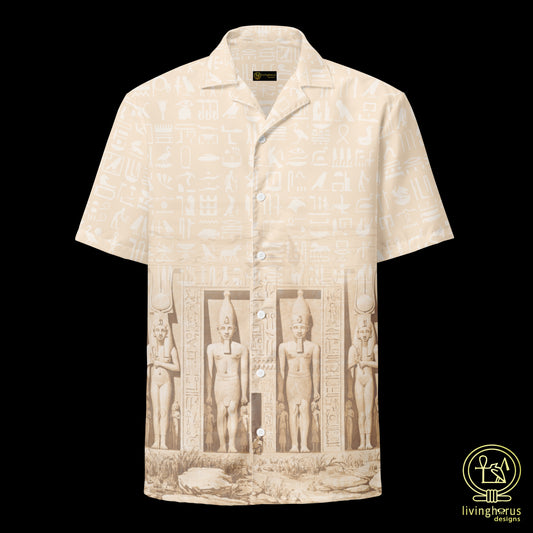 Egyptian Temple - Abu Simbel Nefertari Hawaiian Shirt