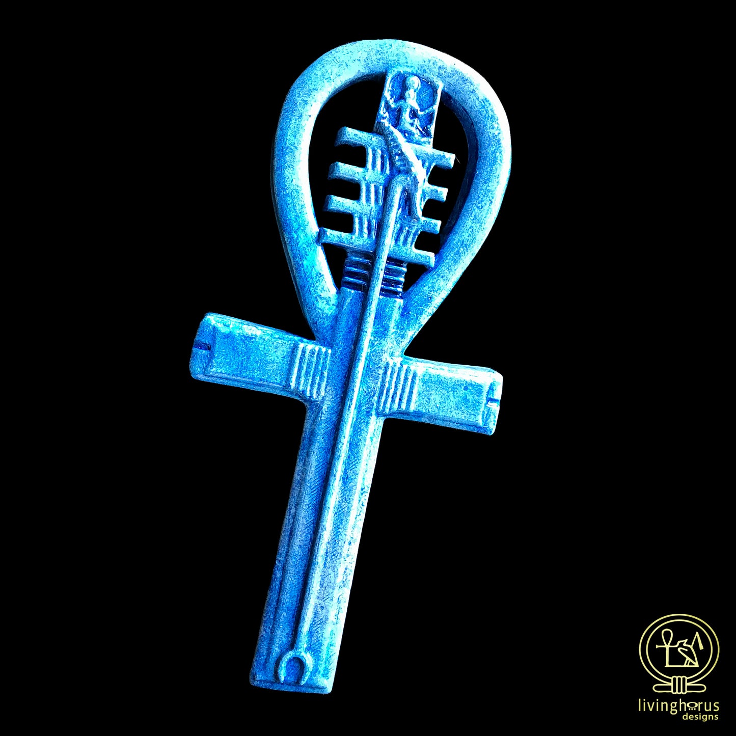 Ancient Egyptian Ankh - Djed - Was Ritual Item, Amulet, Statue