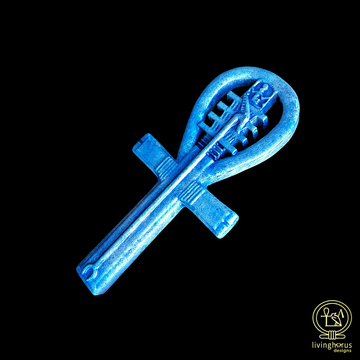 Ancient Egyptian Ankh - Djed - Was Ritual Item, Amulet, Statue