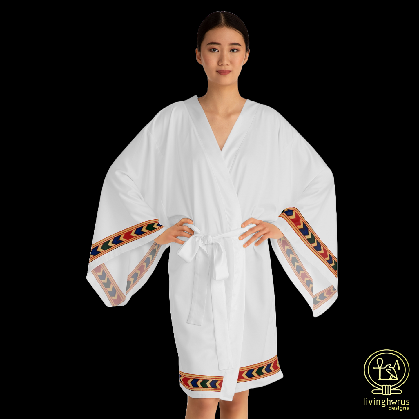 Ra-Horakhti Kimono - White