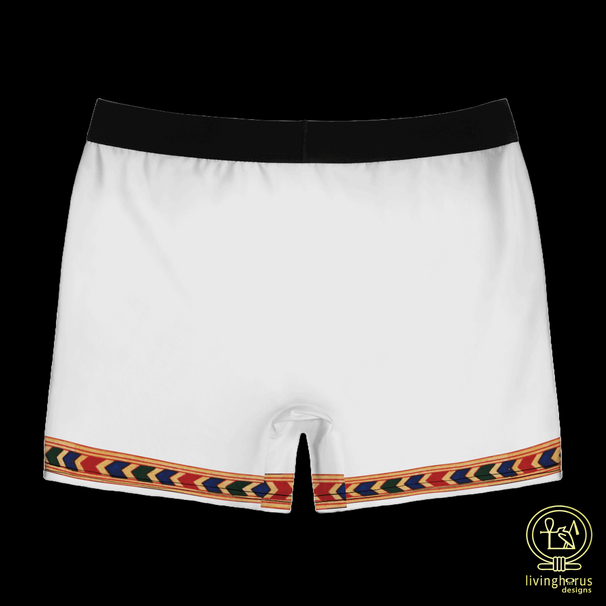 Ancient Egyptian Rishi Boxer Brief - White