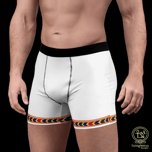 Ancient Egyptian Rishi Boxer Brief - White