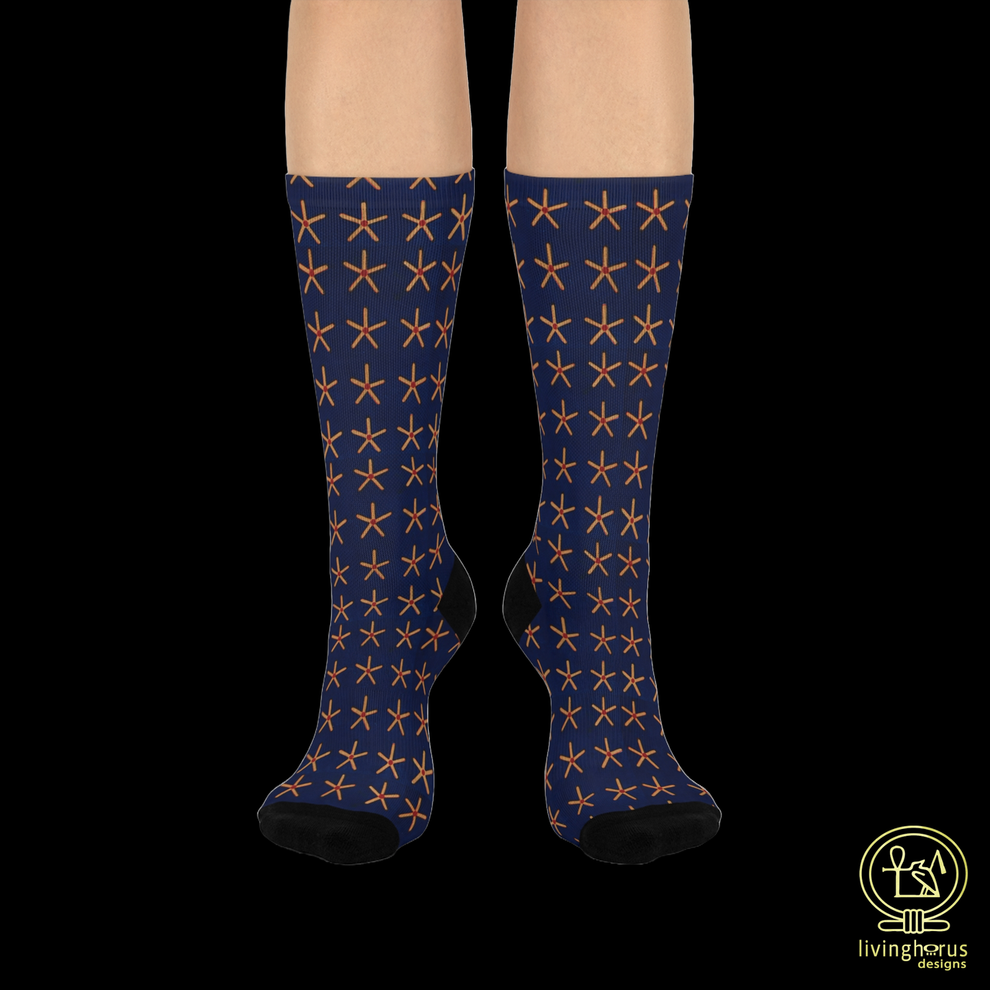 Egyptian Starfield Socks