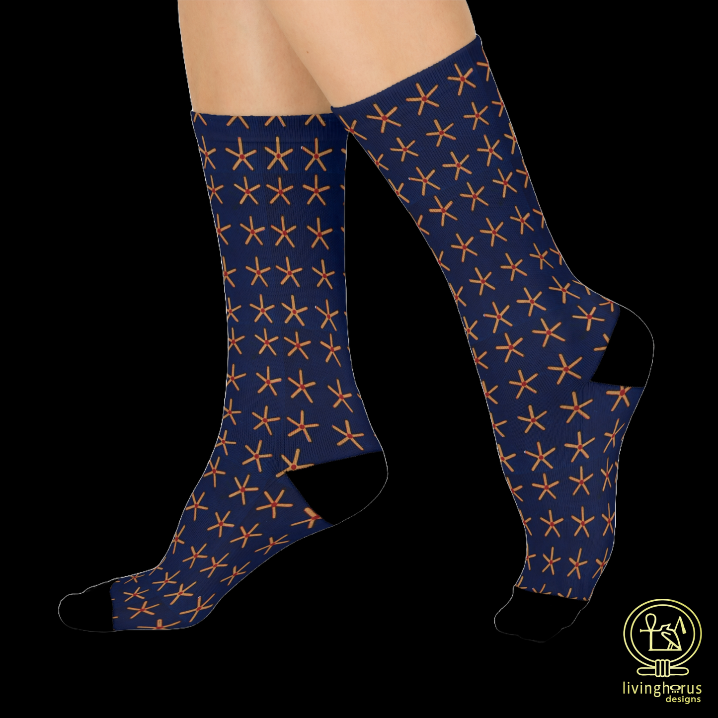 Egyptian Starfield Socks