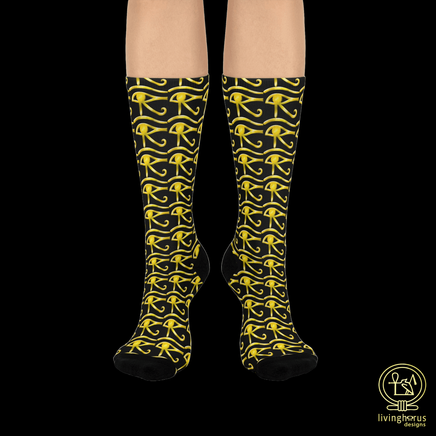 Ancient Egyptian Eye of Horus Socks