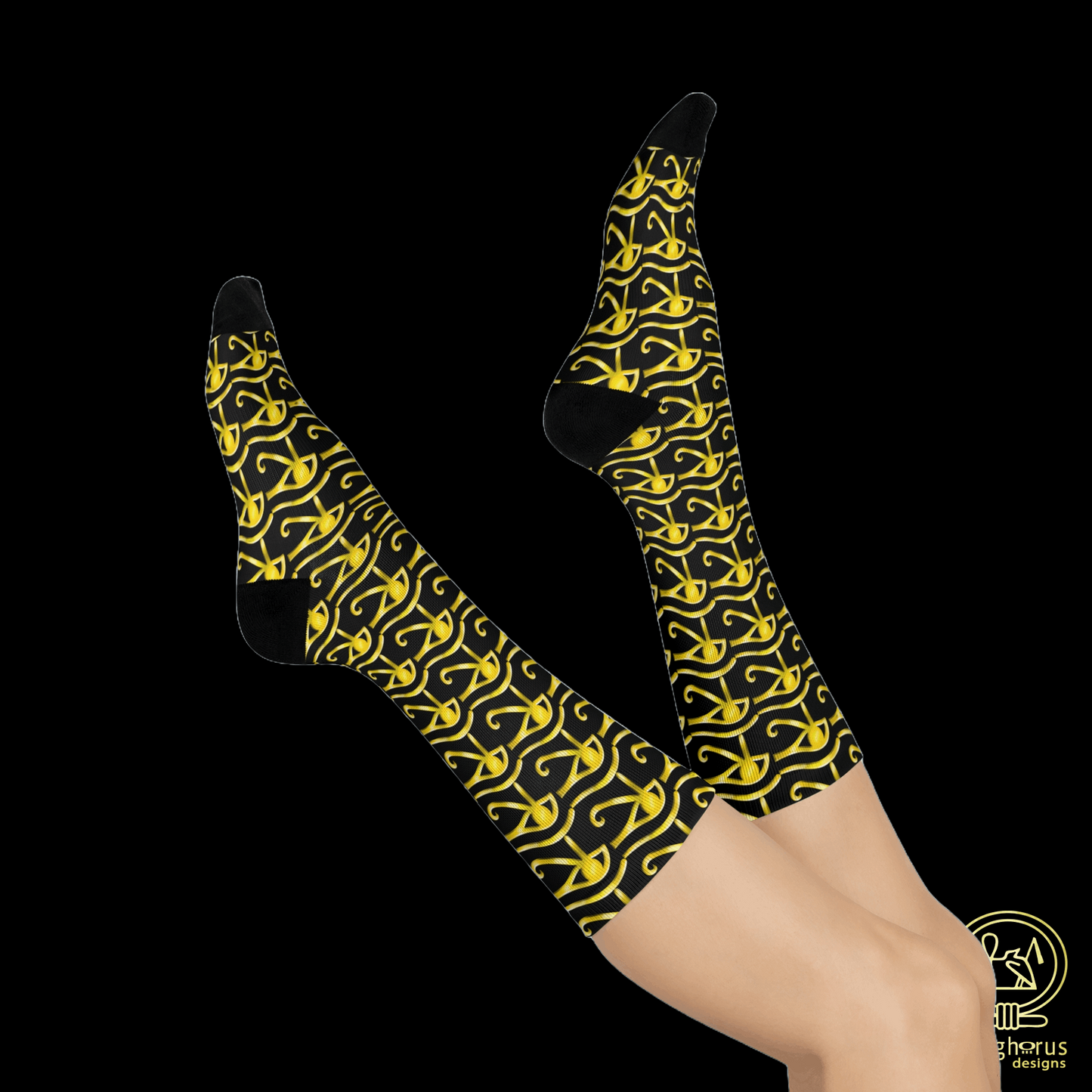 Ancient Egyptian Eye of Horus Socks