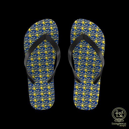 Eye of Horus Unisex Flip-Flops