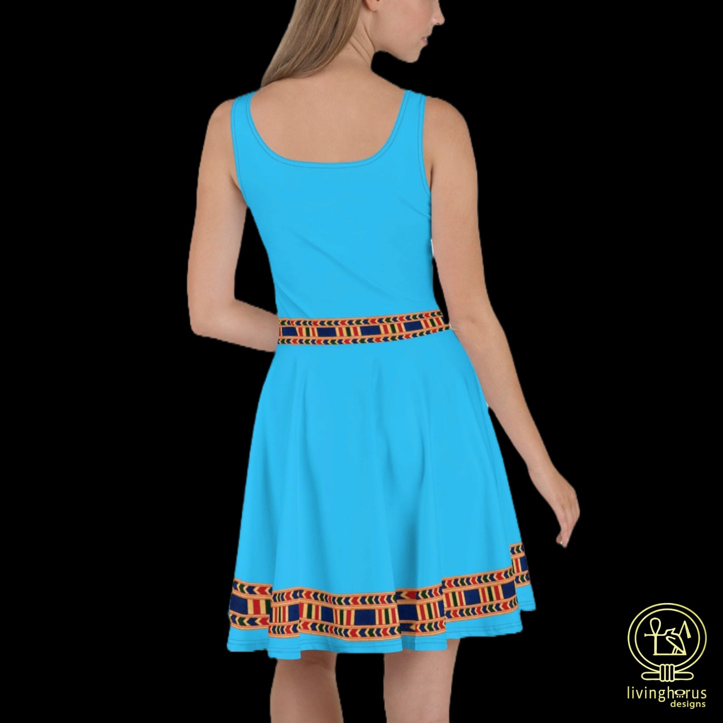 Skater Dress - Light Blue