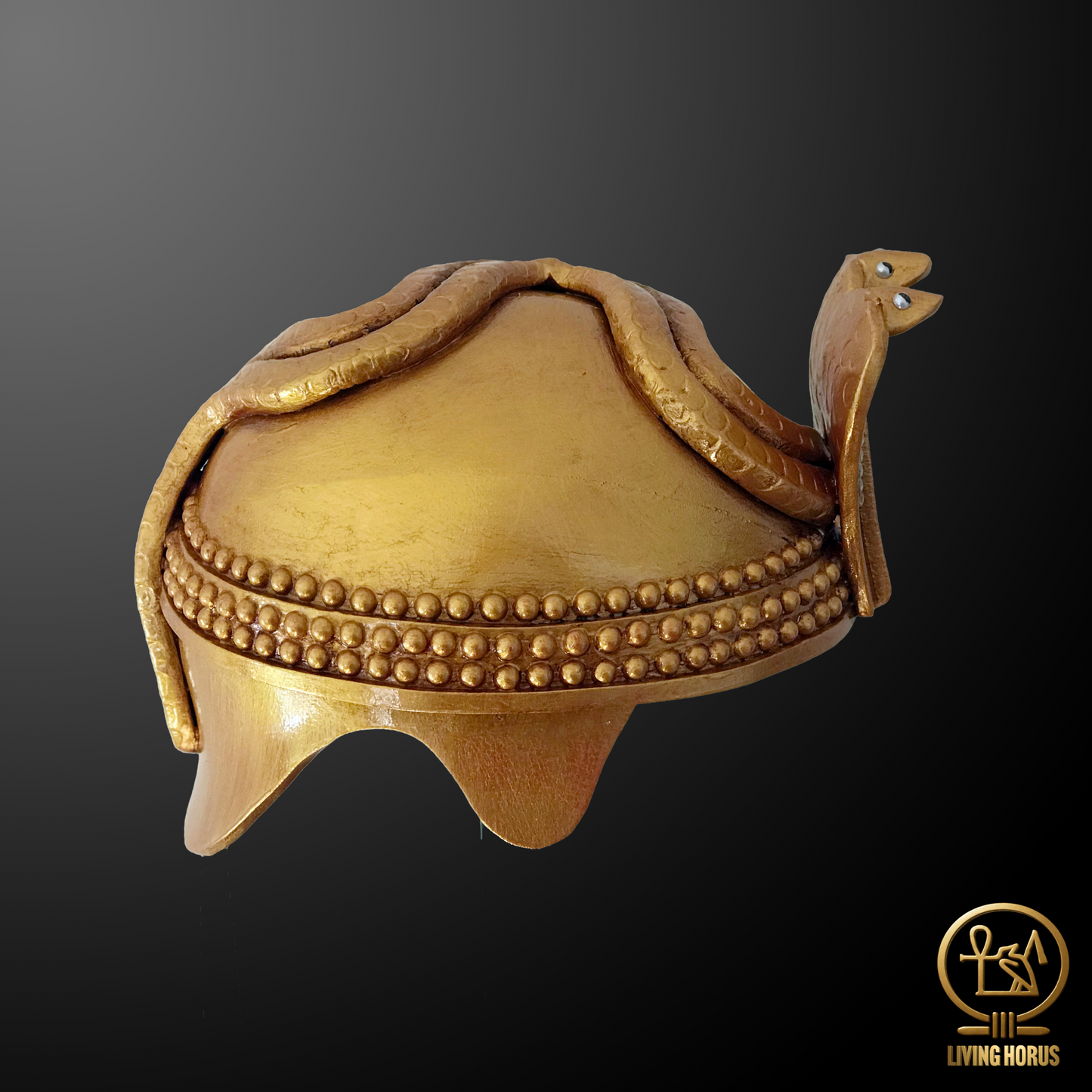 Ancient Egyptian Crown of Pharaoh Taharqa / Kushite King