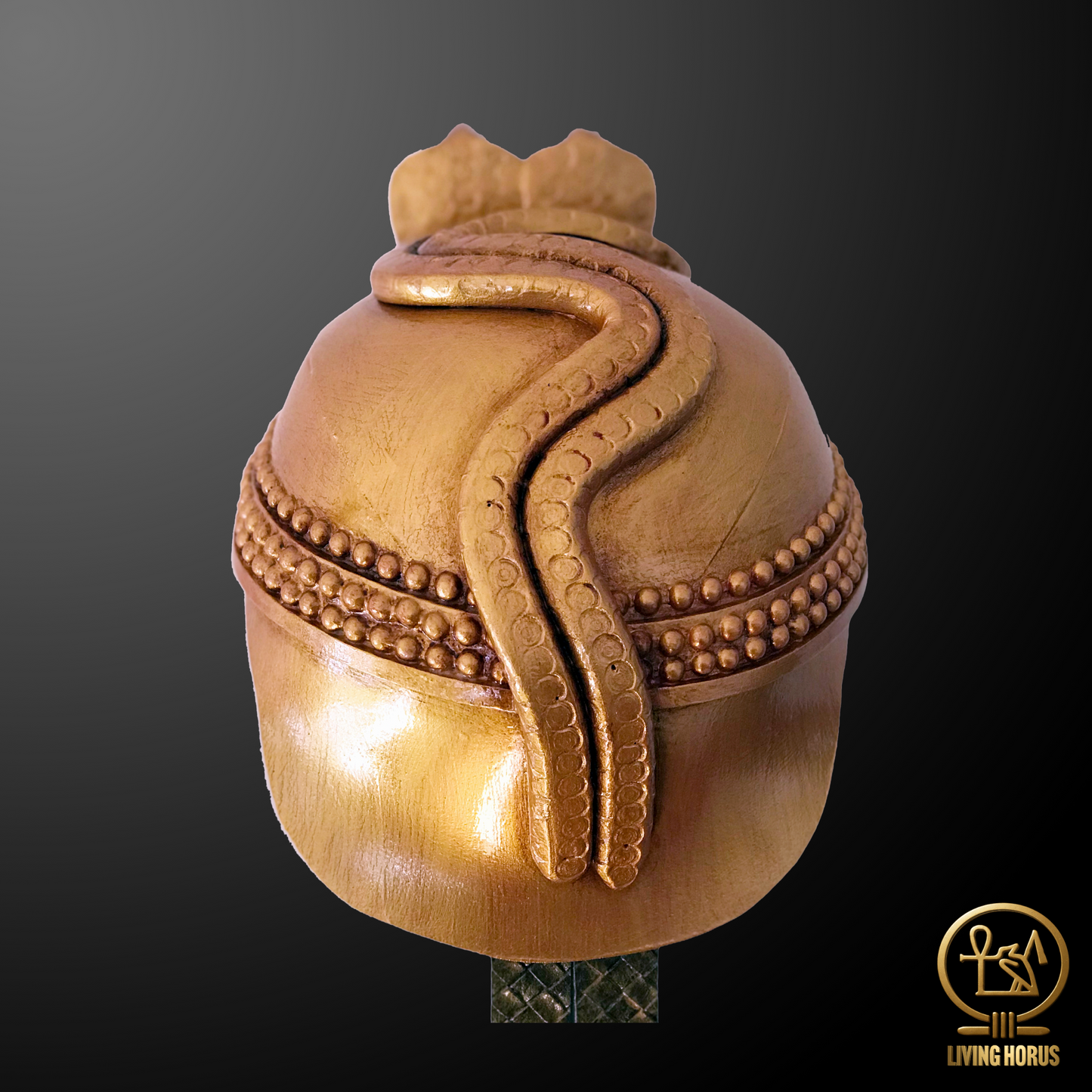 Ancient Egyptian Crown of Pharaoh Taharqa / Kushite King