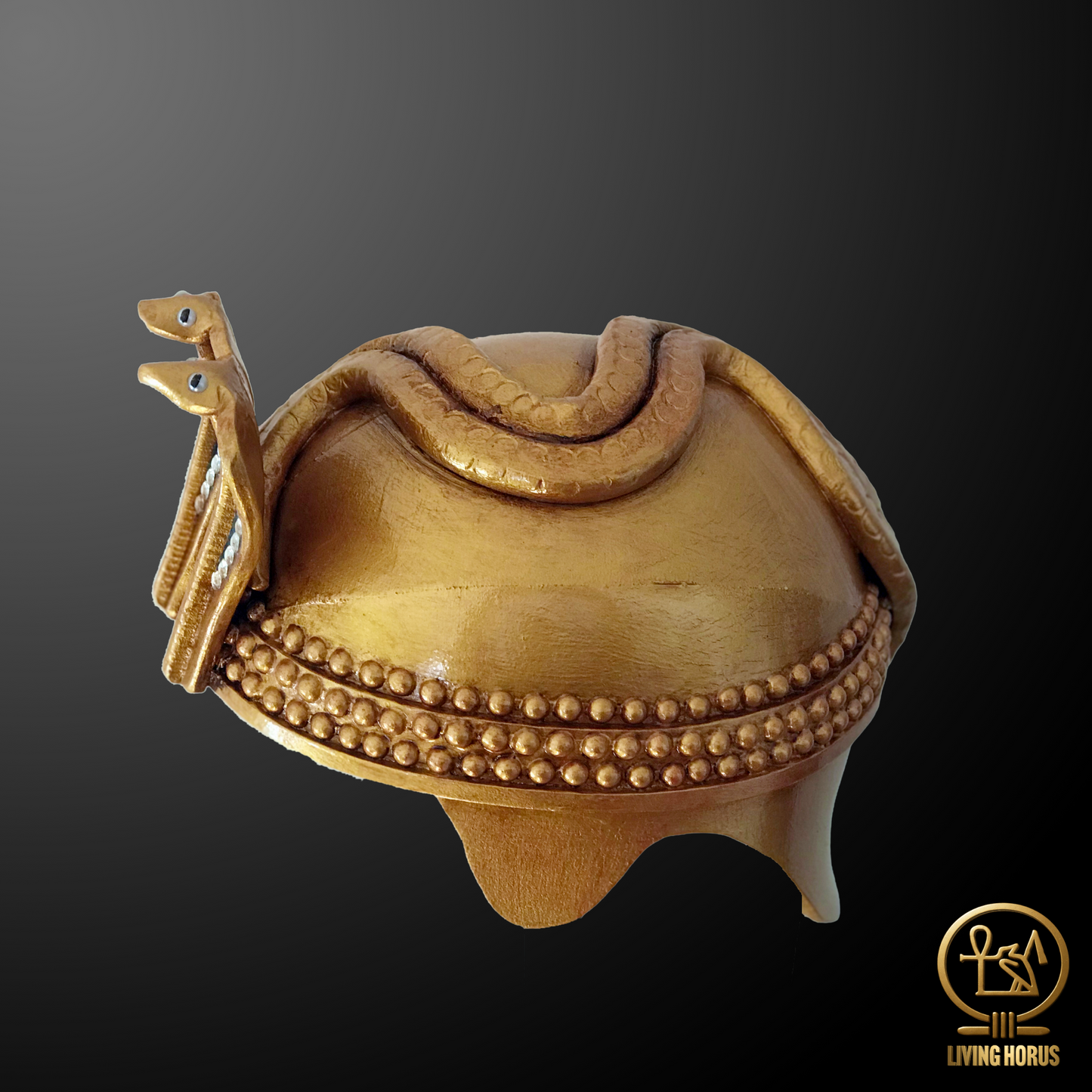 Ancient Egyptian Crown of Pharaoh Taharqa / Kushite King