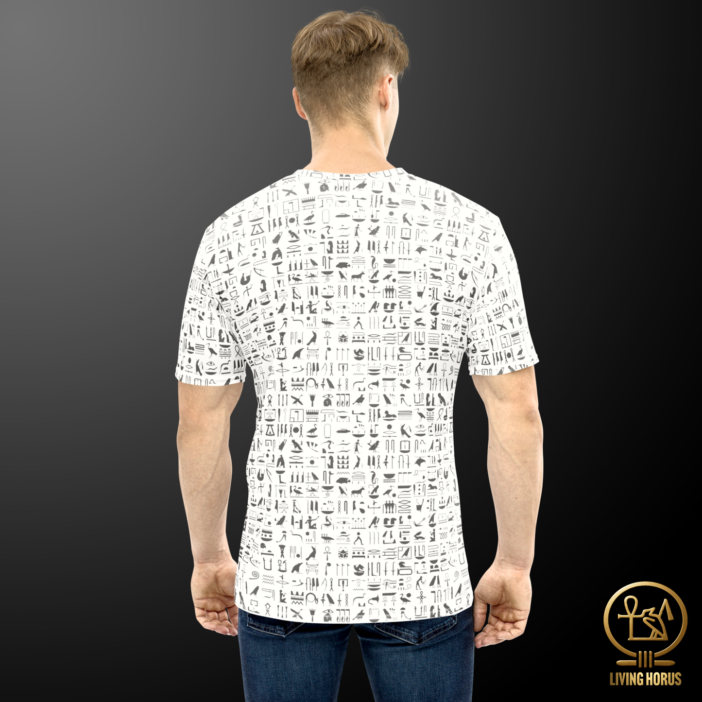 White Hieroglyph T-Shirt