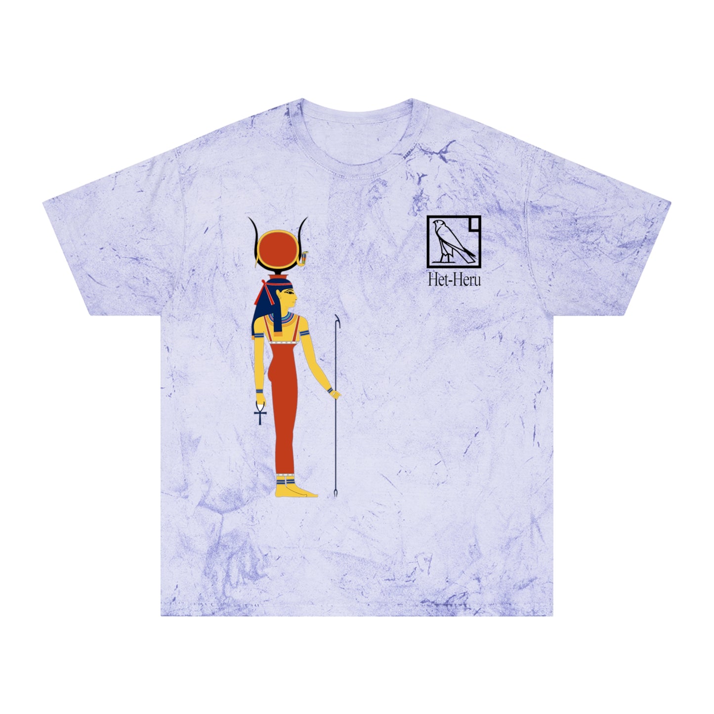 Goddess Hathor Color Blast T-Shirt