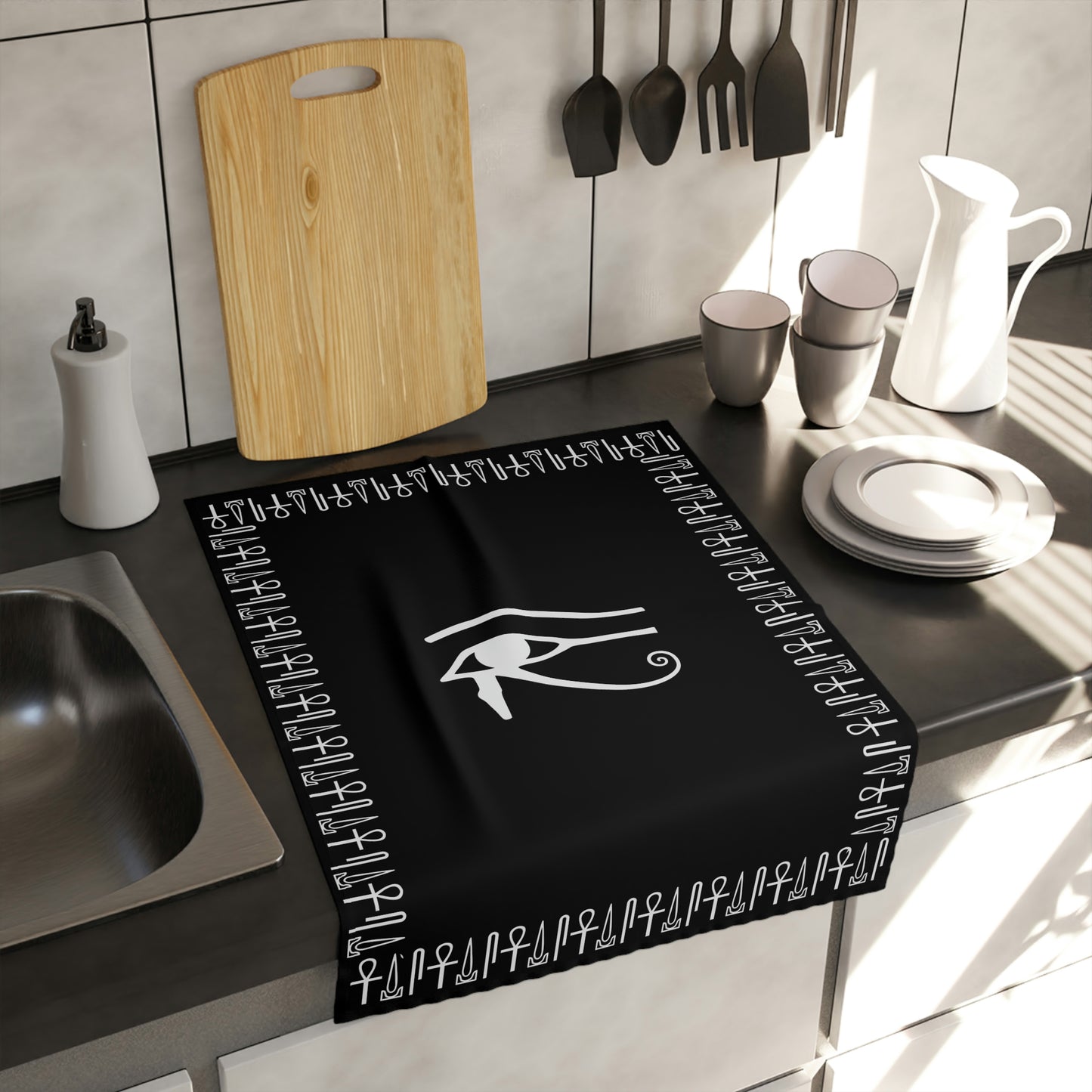 Eye of Horus Black Tea & Kitchen Towel