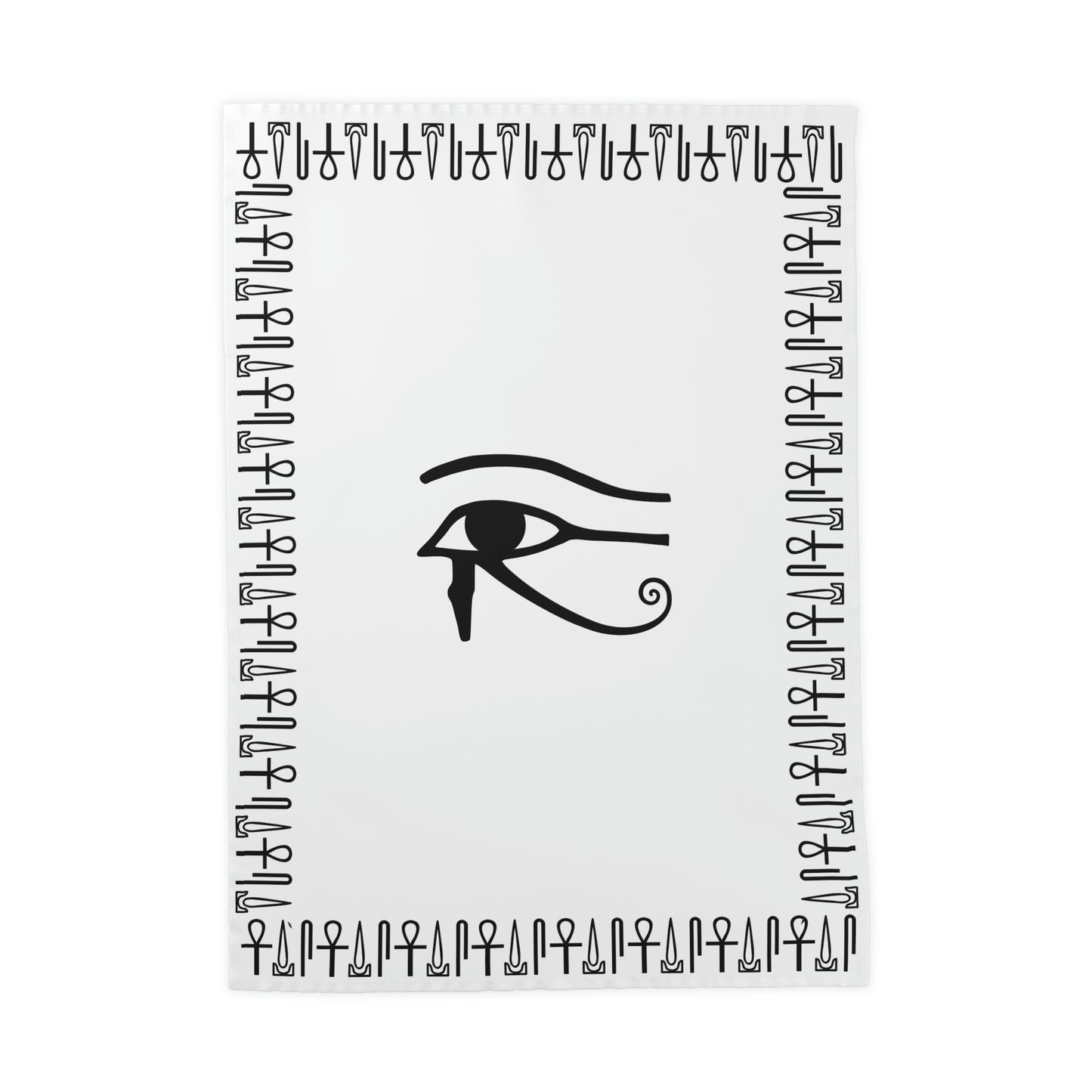 Eye of Horus White Tea & Kitchen Towel