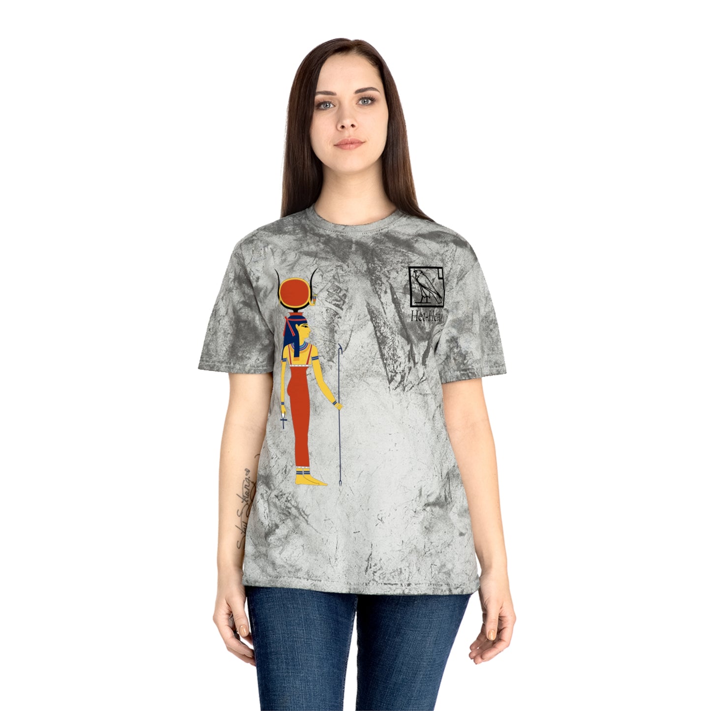 Goddess Hathor Color Blast T-Shirt